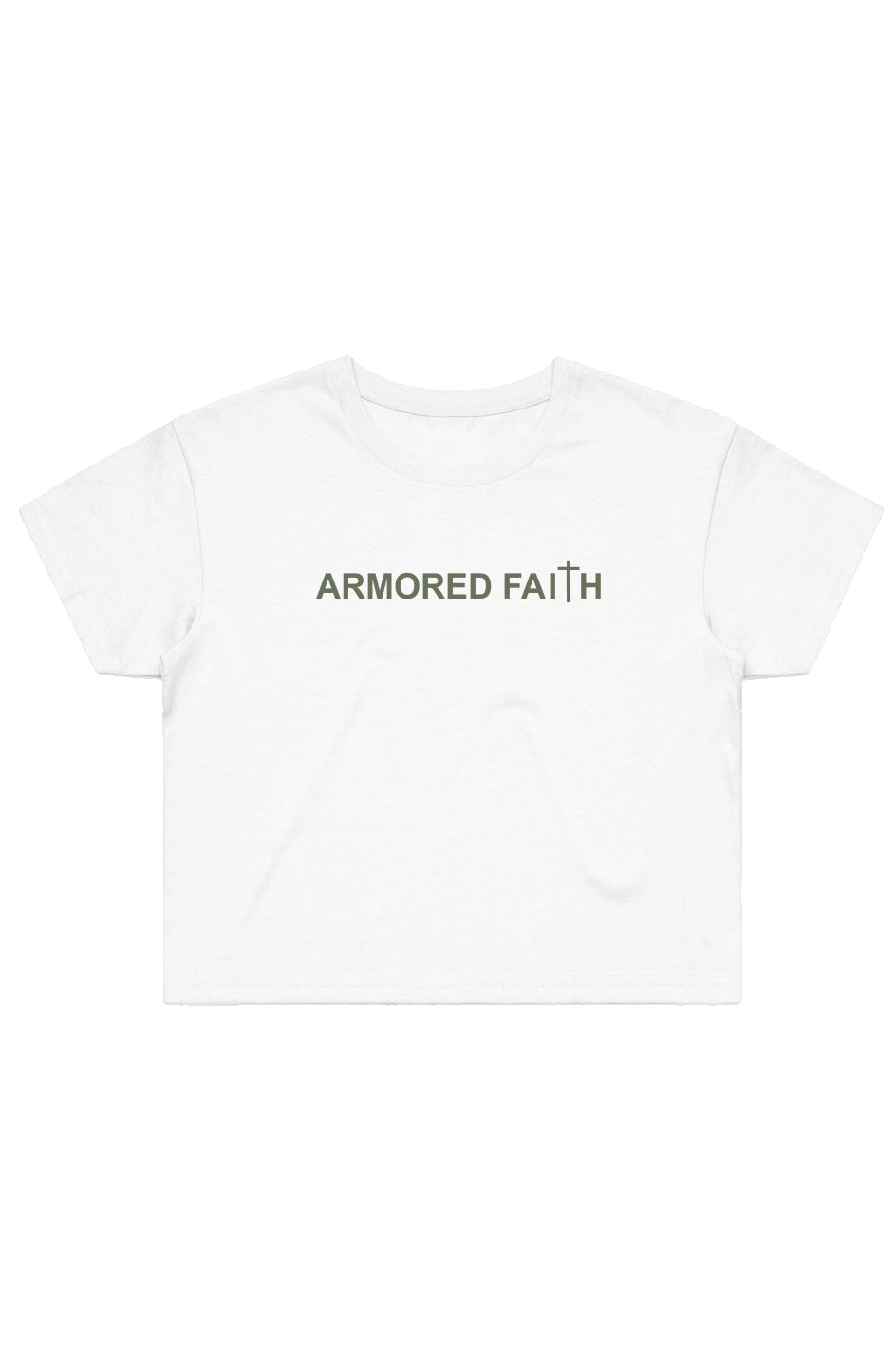 Armored Faith Street Crop Tee